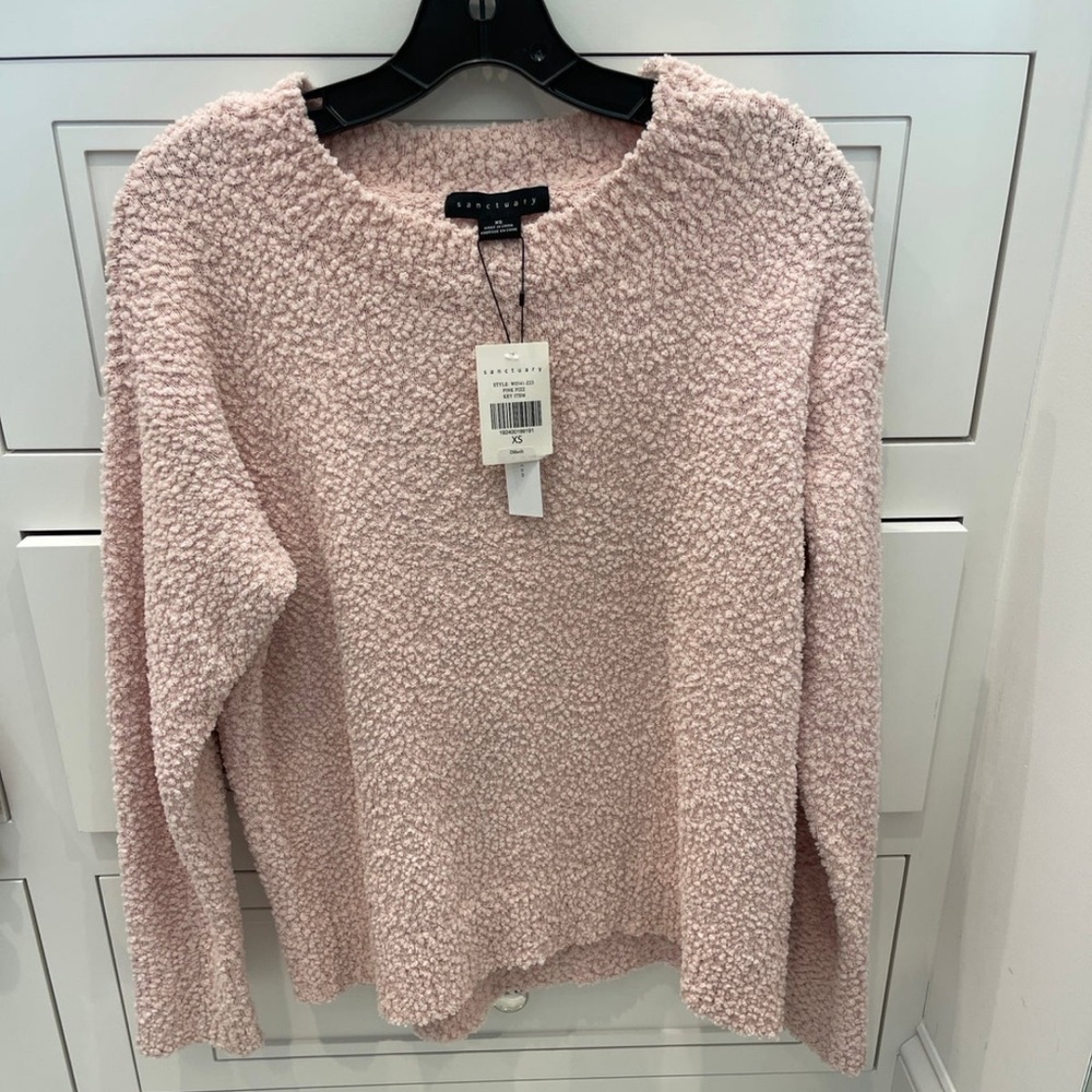 NWT light pink sweater
